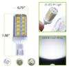 Leisure LED 4 Pack RV LED Light Bulbs 450LM Cool White 6500K T10 921 922 912 33SMD LED Replacement Light Bulbs for RV Indoor Lights 10-30V (Cool White 6500K, 4-Pack) view 2