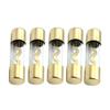 Etopar 5 X 50A AGU Fuse Car Auto Audio Power Safety Protect Glass Tube Gold Plated Radio view 1