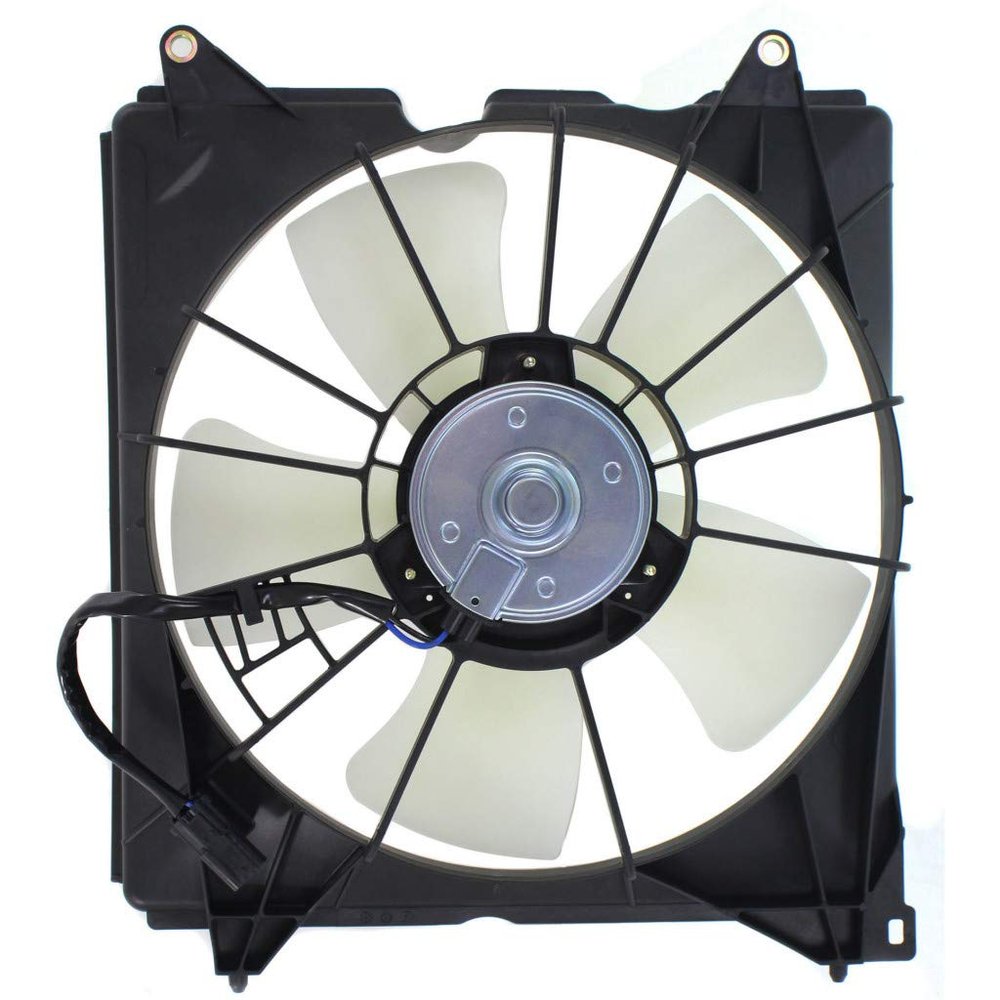 for Honda Accord Radiator Fan 2013 14 15 16 2017 Driver Side | Single Fan | 4 Cyl / 6 Cyl Engine | Coupe/Sedan | Denso Brand | HO3115162 | 190155A2A01