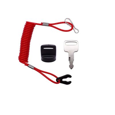 Marine Stop Switch Lanyard & Key Cap Replacement for Yamaha Outboard Marine 682-82556-00-00 703-82577-00-00 90890-55879-00