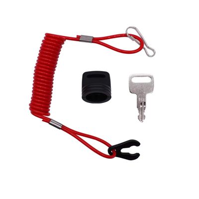 AIB2C MarineEmergency Stop Lanyard 682-82556-00-00 & Key Cap Kit 703-82577-00-00 752 Key 90890-56014-00 Replacement for Yamaha Outboard Marine