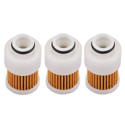 Tvent 68V-24563-00-00 Fuel Filter Replacement for Mercury 881540 Sierra 18-7979 Yamaha 50HP 60HP 75HP 90HP 115HP (Pack of 3)