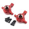 Yeah Racing TATT-037RD Alum Front Steering Knuckle Set Red : Tamiya TT-01/ TT-01E view 1