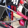 GPM 4PC Set Upgrades Aluminum Rear L-Shape Piggy Back Damper for 1/7 Unlimited Desert Racer85076-4 RC Cars (red) view 2