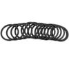 Keenso Washer,Aluminum Alloy Road Bottom Bracket Gasket Flywheel Hub Washer Spacer(Black) & Parts view 1