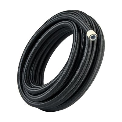 EVIL ENERGY 10AN PTFE Fuel Hose Line E85 Nylon Braided 1/2 Inch ID 20FT