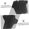 Motorcycle Accessories Motorcycle Accessories Mountain Bike Mud Guards Mountian Bike Front and Rear Flaps Black Mud Flaps view 3