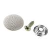 YiZYiF 30Pcs Car Roof Repair Rivets Headliner Repair Button Auto Roof Rivets Retainer for Interior Ceiling Cloth Fixing Screw Cap Roof Repair Buckle Beige&Grey Type A view 4