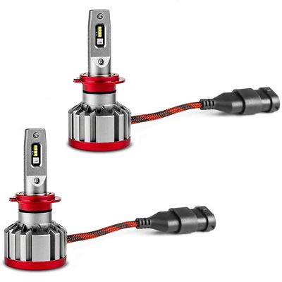 H4 / 9003 / HB2 2in1 LED Fog light Bulb Kit - XKchrome Smartphone App-enabled Bluetooth RGB Devil Eye + LED Fog light Conversion