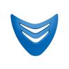 One K CCS Front Shield Blue Matte view 1