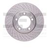 DFC Front Right Brake Rotor Fits 1998-2008 Porsche 911 view 2