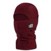 BLACKSTRAP Kids' Expedition Hood Dual Layer ExoHinge Balaclava Ski Mask, Helmet Compatible, Maximum Warmth and Comfortable for Kids, [Wine] view 1