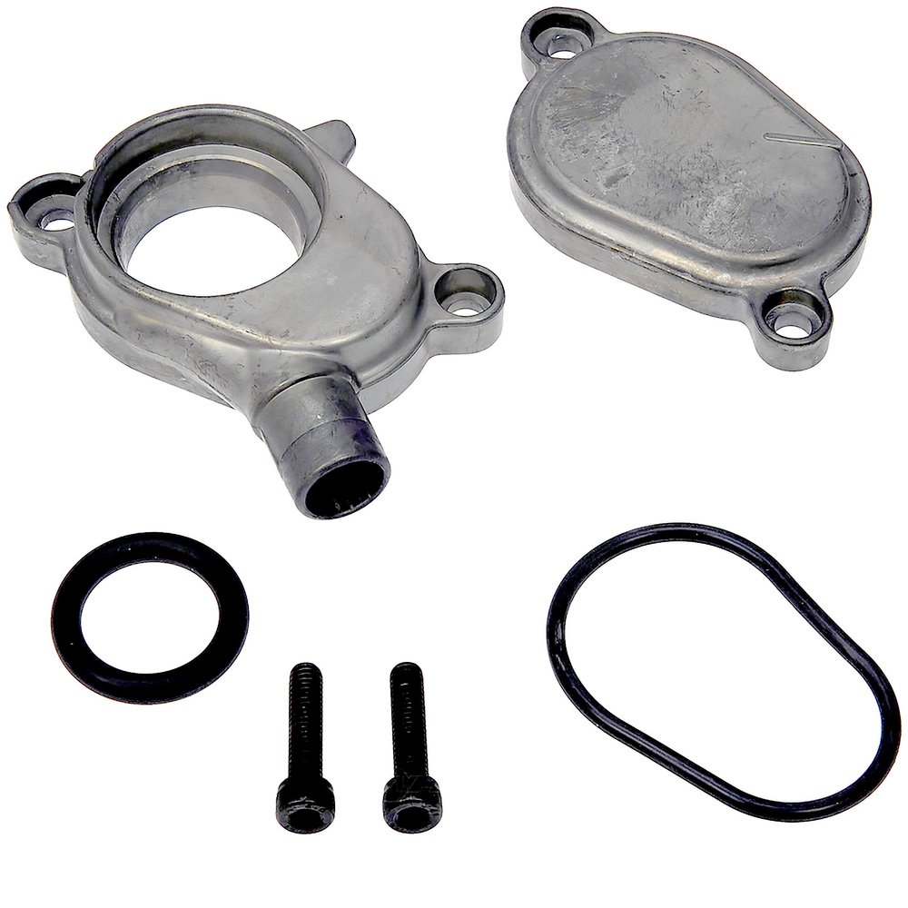 APDTY 141982 Oil Cooler Coolant Housing Outlet