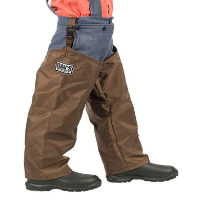 DAN'S Hunting Gear, LLC Briar Proof, Brush Protector Waterproof, Kid's Chaps, Made in U.S.A. (22" Thigh, 24" Inseam)