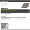 Left Driver Side Halogen Headlight Assembly - Clear/Amber - Compatible with 2000-2011 International 9400i SBA view 2