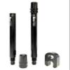 NeoPRO Presta Valve Extension Extender Kit (Pack of 2) w/Valve Key and Cap - Available in 4 Lengths - 20,30,40,60 mm (Black, 60mm) view 1