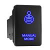 Manual Mode Symbol Modern Model Push Button Compatible with Toyota (/ Surface Size 1.28 x 0.87 inches) view 1