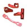 STRC STR340073R Alum Steering Bellcrank Set Red : Outcast/Limitless/Infraction view 1