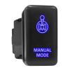 Manual Mode Symbol Older Model Push Button Compatible with Toyota (/ Surface Size 1.54 x 0.83 inches) view 1