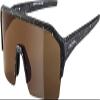ALPINA Contrast-enhancing & Shatter-Proof Cycling Glasses For Men & Women, 100% UV Protection, RAM HR Q-LITE, black blur matt, one size view 1