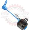 Ballenger Motorsports - 4 Way Square Metripack 150 Female O2 Connector Pigtail, Black view 2