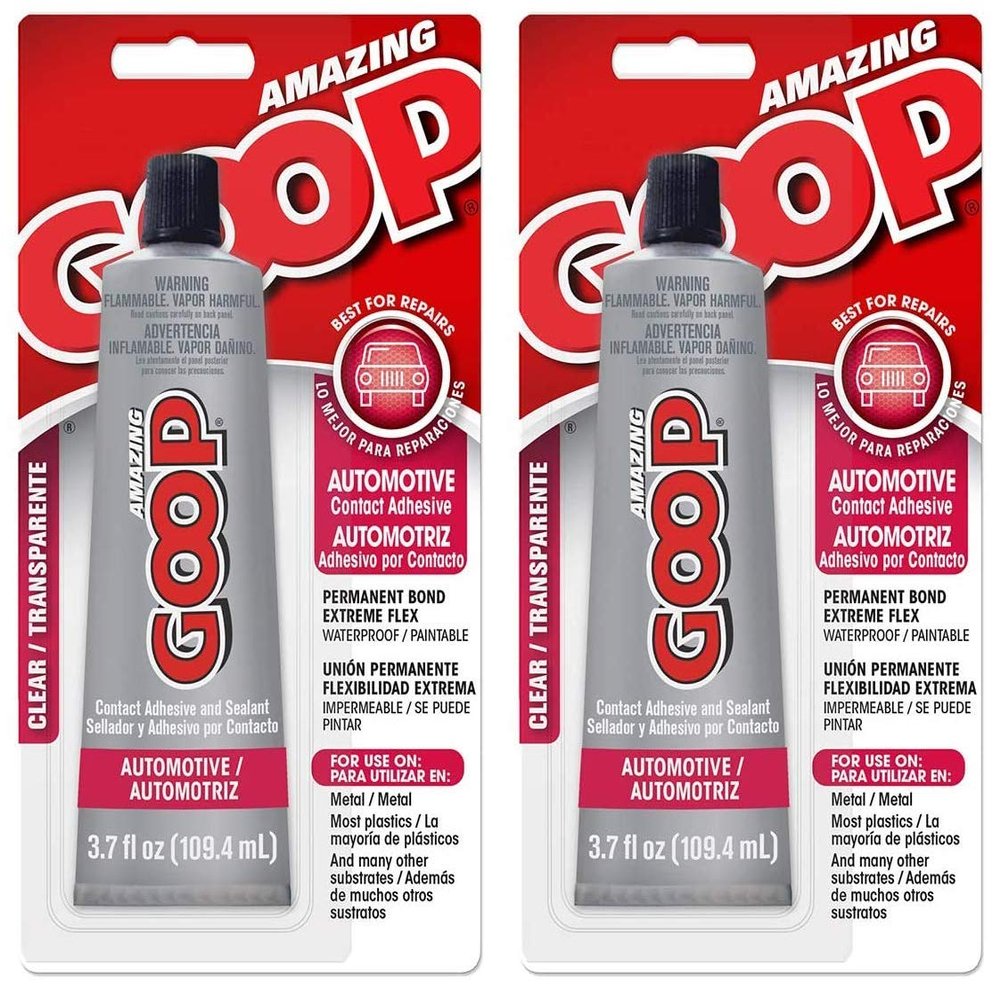 Amazing GOOP 160012 Automotive Adhesive - 3.7 fl. oz. (Two Pack)