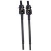 VGEBY Front Drive Shaft,Universal Front Black Drive Shaft for SCX10AXI03004 Axial Capra UTB 1/10 RC Car Replacement Car Model Accessory Axial Capra Axles view 1