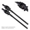 VGEBY Front Drive Shaft,Universal Front Black Drive Shaft for SCX10AXI03004 Axial Capra UTB 1/10 RC Car Replacement Car Model Accessory Axial Capra Axles view 3