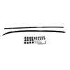 YiXi-Partswell 4Pcs Roof Rail Side Rail Roof Rack Lockable Cross Bars Crossbar Aluminum Fit for Mazda CX-9 2016-2021 view 3