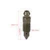 F FIERCE CYCLE 2Pcs M8x1.25mm Banjo Bolt Bleeder Screw with Cap for Motorcycle Brake Master Cylinder view 2
