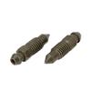 F FIERCE CYCLE 2Pcs M8x1.25mm Banjo Bolt Bleeder Screw with Cap for Motorcycle Brake Master Cylinder view 3