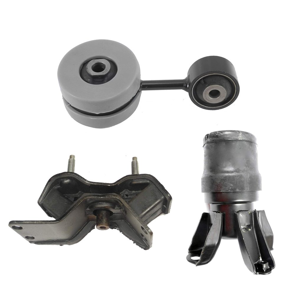 ADVANCE IGNITION Engine Motor and Automatic Transmission Mount Polyurethane Compatible with Toyota 97-01 Camry Solara 2.2L Set of 3PCS A7238 A7241 A6256 1997 1998 1999 2000 2001