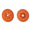 GPM for TRAXXS 1/5 X-MAXX 6S/8S Monster Truck Aluminium Front Wheel HEX Claw +3MM with Brake DISK-2PCS (Orange) view 1