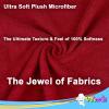 Cleaning Cloth Towels - Large 27" x 16" Microfiber Rags - Highly Absorbent, Lint Free Streak Free for House, Kitchen, Car, Window Detailing Reusable Shop Towels (6-Pack, Burgundy) view 2