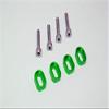 GPM for TRAXXS 1/5 X-MAXX 6S/8S Monster Truck Aluminium SHIMS & Stainless Steel Screws - 1SET (Green) view 1