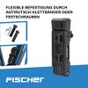 FISCHER Security Plus Folding Lock 85 cm with Holder High Theft Protection Soft Touch Material view 3