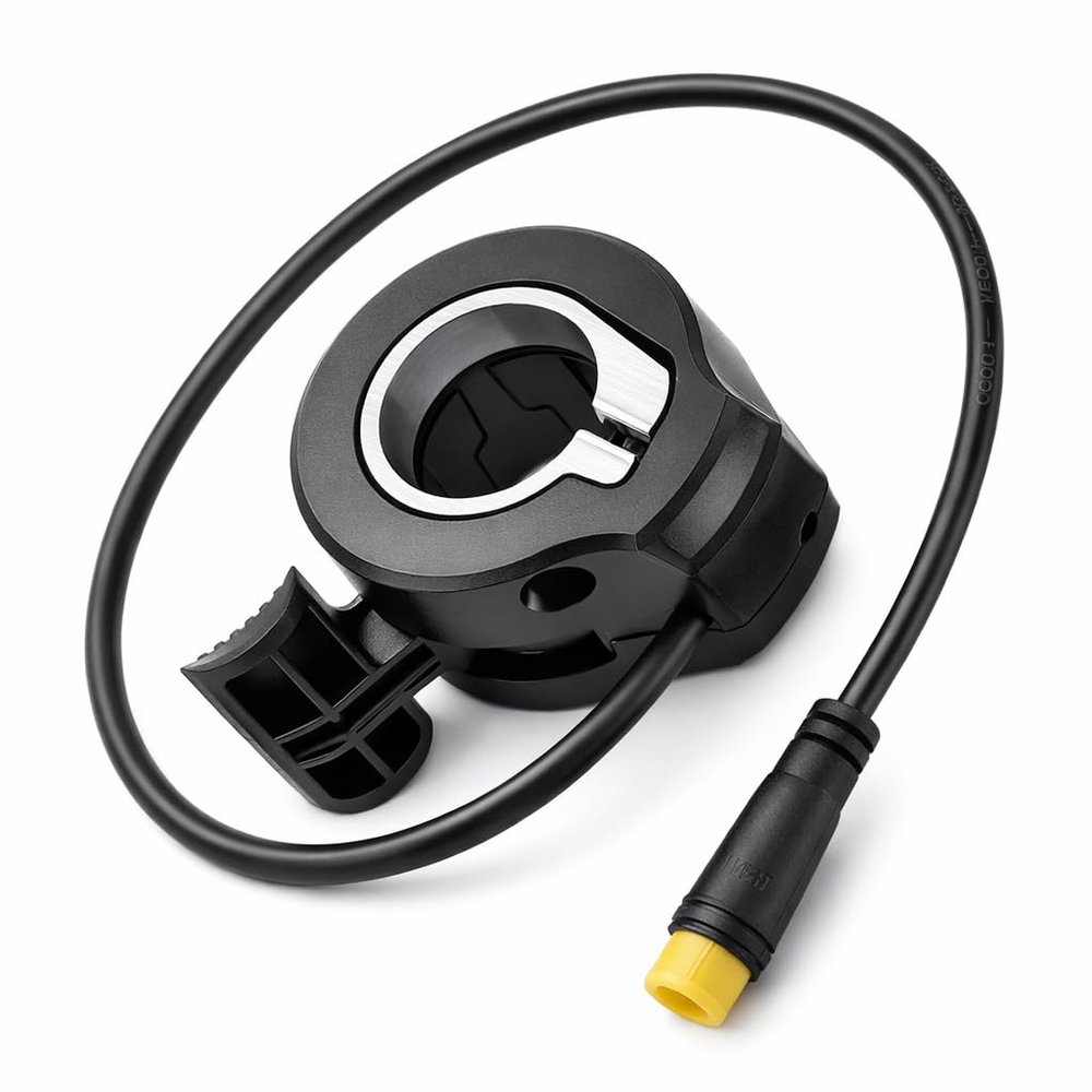Alomejor Electric Scooter Thumb Throttle, Speed Control Finger Throttle Accelerator with Connector for Electric Scooters