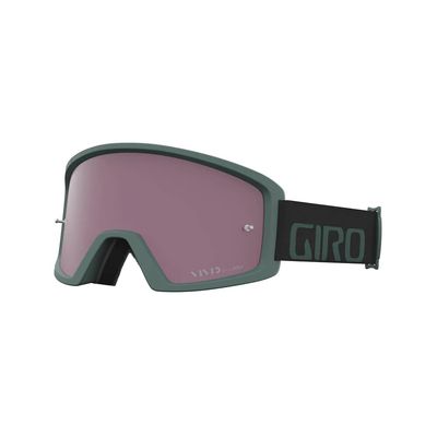 Giro Blok MTB Unisex Adult Mountain Bike Protective Goggles - Grey, VIVID Trail/Clear Lenses (2021)