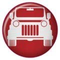Silhouette Start Button Overlay for 06-17 Jeep Wrangler JK