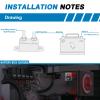 GLOSO E536 Stud Type Circuit Breakers, No Bracket, Manual Reset (T3) - 1 Pack (15A) view 3