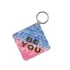 Artesprix Llc Key Chain WHTE, Metal White view 4