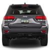 iPick Image for Jeep Grand Cherokee 3D in Dark Gray on Real Carbon Fiber ABS Plastic License Plate Frame - Official Licensed view 4