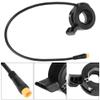 EBike Finger Throttle,130X Thumb Throttle Speed Control Accessories Waterproof Connector for Electric Scooters EBike view 2
