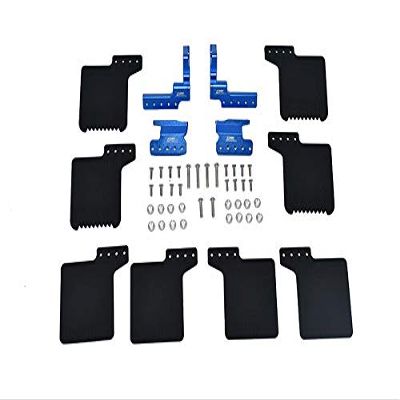 R/C Scale Accessories : Mud Flap For Axial 1/10 SCX10 III Jeep Wrangler AXi03007 / Jeep Gladiator AXi03006-50Pc Set Blue