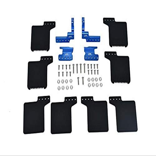 R/C Scale Accessories : Mud Flap For Axial 1/10 SCX10 III Jeep Wrangler AXi03007 / Jeep Gladiator AXi03006-50Pc Set Blue