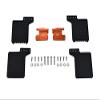 R/C Scale Accessories : Front Mud Flap For Axial 1/10 SCX10 III Jeep Wrangler AXi03007 / Jeep Gladiator AXi03006-26Pc Set Orange view 1