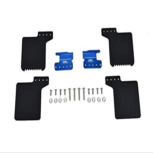 R/C Scale Accessories : Front Mud Flap For Axial 1/10 SCX10 III Jeep Wrangler AXi03007 / Jeep Gladiator AXi03006-26Pc Set Blue