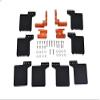 R/C Scale Accessories : Mud Flap For Axial 1/10 SCX10 III Jeep Wrangler AXi03007 / Jeep Gladiator AXi03006-50Pc Set Orange view 1