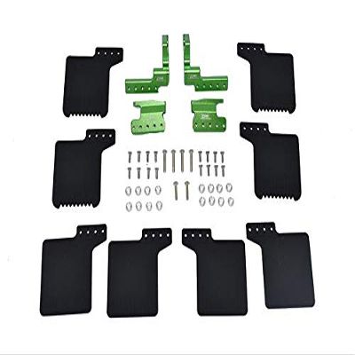 R/C Scale Accessories : Mud Flap For Axial 1/10 SCX10 III Jeep Wrangler AXi03007 / Jeep Gladiator AXi03006-50Pc Set Green