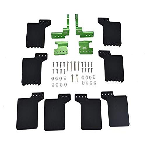 R/C Scale Accessories : Mud Flap For Axial 1/10 SCX10 III Jeep Wrangler AXi03007 / Jeep Gladiator AXi03006-50Pc Set Green